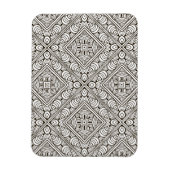 Inspiriertes Muster Magnet (Vertikal)