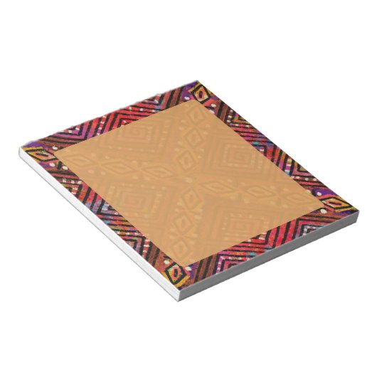 Inspiriertes Muster Notizblock (angewinkelt)