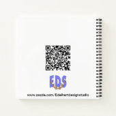 Inspiriertes Notebook Notizblock (Rückseite)