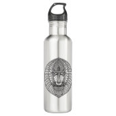 Inspiriertes Pavian-Gesicht Trinkflasche (Vorderseite)