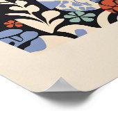 Inspiriertes Poster - Frauengesicht (Ecke)