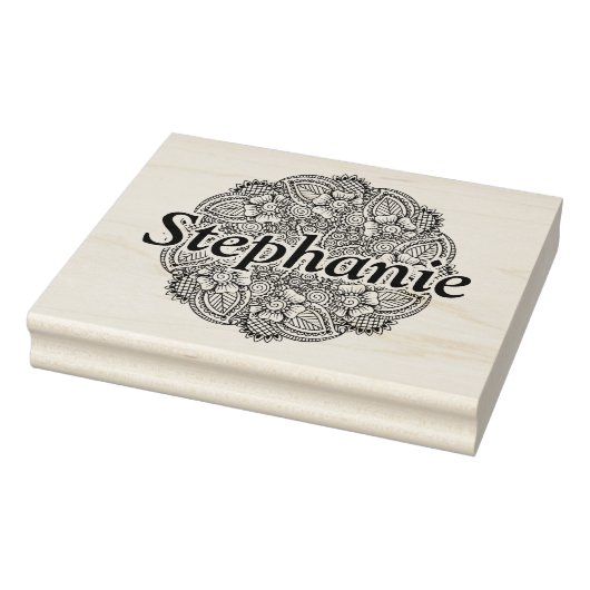 Inspiriertes Round-Design Gummistempel (Stempel)