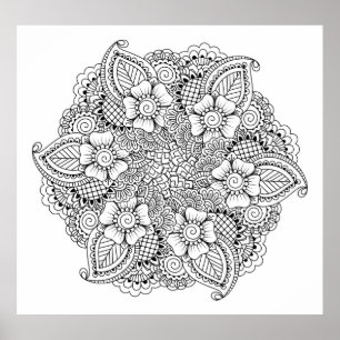 Inspiriertes Round-Element 2 Poster