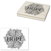 Inspiriertes Round-Element Gummistempel (Stempel)