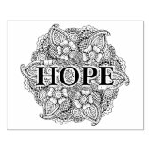 Inspiriertes Round-Element Gummistempel (Prägung)