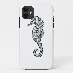 Inspiriertes Seepferd iPhone 11 Hülle