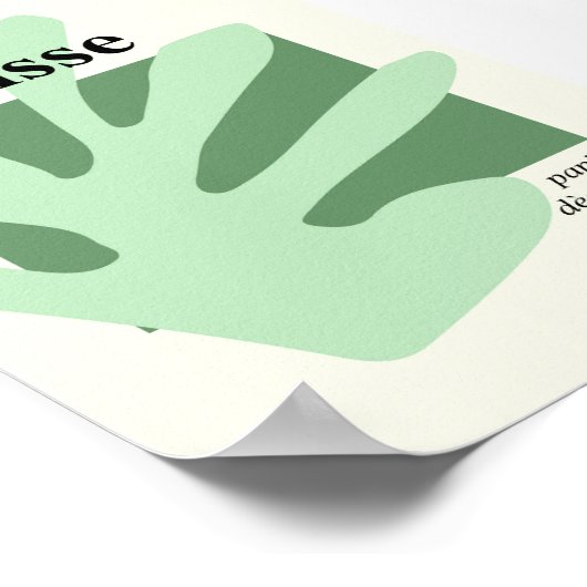 Inspiriertes Shape Poster (Ecke)