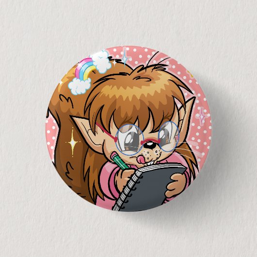 Inspiriertes Squelf! Button (Vorderseite)