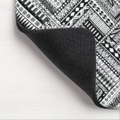 Inspiriertes Stammes- Kunst-Muster Mousepad (Ecke)