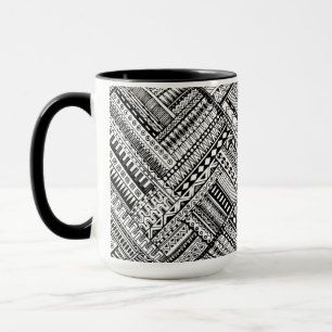 Inspiriertes Stammes- Kunst-Muster Tasse