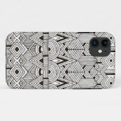 Inspiriertes Stammes- Muster Case-Mate iPhone Hülle (Rückseite (Horizontal))