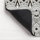 Inspiriertes Stammes- Muster Mousepad (Ecke)