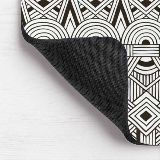 Inspiriertes Stammes- Muster Mousepad (Ecke)