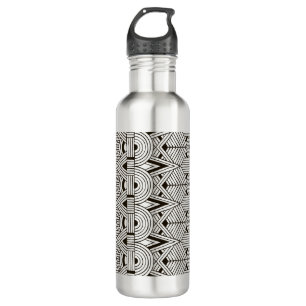 Inspiriertes Stammes- Muster Trinkflasche