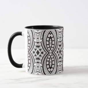 Inspiriertes Stammes- Zeichnen Tasse