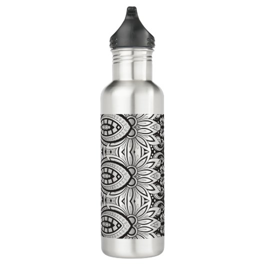 Inspiriertes Stammes- Zeichnen Trinkflasche (Rechts)