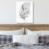 Inspiriertes Stammesgefühl 6 Leinwanddruck (Insitu (Schlafzimmer))