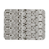 Inspiriertes Stammmuster Magnet (Horizontal)