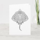 Inspiriertes Stingray-Totem Karte (Vorderseite)