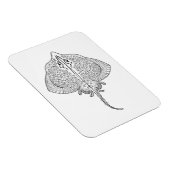 Inspiriertes Stingray Totem Magnet (Rechte Seite)