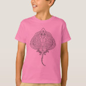 Inspiriertes Stingray-Totem T-Shirt (Vorderseite)