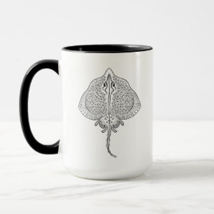 Inspiriertes Stingray-Totem Tasse
