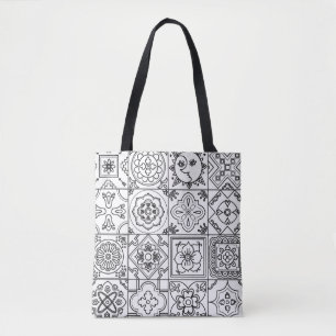 Inspiriertes Talavera-Muster 2 Tasche
