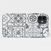 Inspiriertes Talavera-Muster Case-Mate iPhone Hülle (Rückseite (Horizontal))