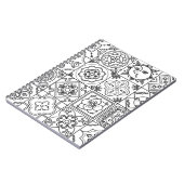 Inspiriertes Talavera-Muster Notizblock (Linke Seite)