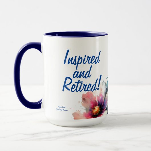Inspiriertes und wiederverschenktes Geschenk Tasse (Links)