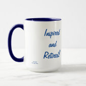 Inspiriertes und wiederverschenktes Geschenk Tasse (Links)