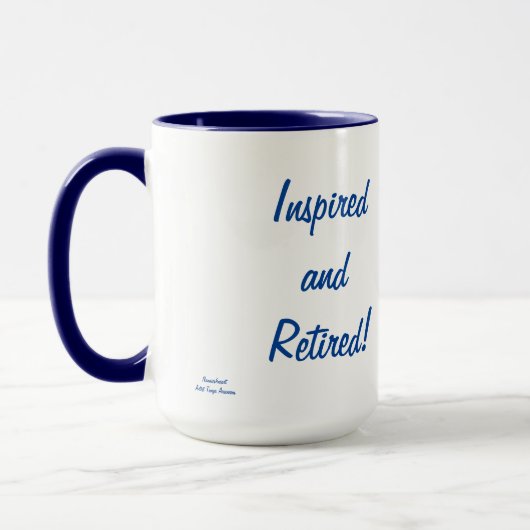 Inspiriertes und wiederverschenktes Geschenk Tasse (Links)