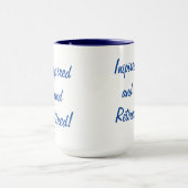 Inspiriertes und wiederverschenktes Geschenk Tasse (Zentrum)