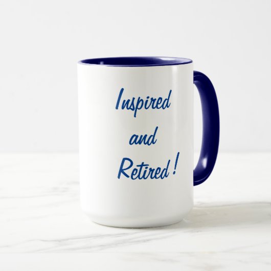 Inspiriertes und wiederverschenktes Geschenk Tasse (VorderseiteRechts)