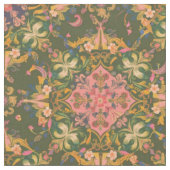 inspiriertes viktorianisches Muster Stoff (Nahaufnahme)