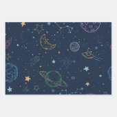 Inspiriertes Wrapping Paper Geschenkpapier Set (Vorderseite 2)