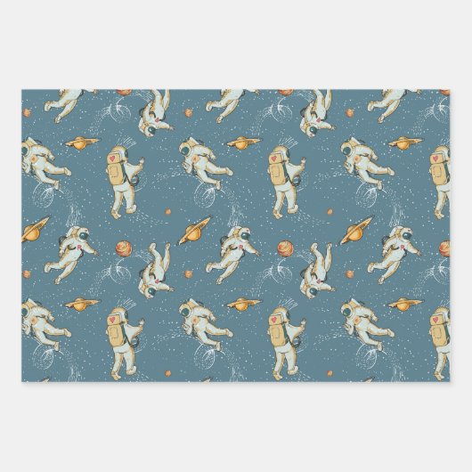 Inspiriertes Wrapping Paper Geschenkpapier Set (Vorderseite)