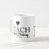 Inspiriertest und Ehrenlegium der afrikanischen Ta Kaffeetasse (Vorderseite Links)