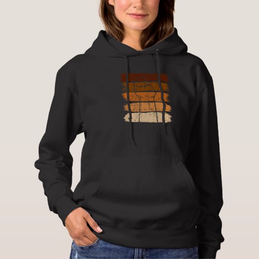 Inspiring Black Leaders Power Fist Hand Black Hist Hoodie (Vorderseite)