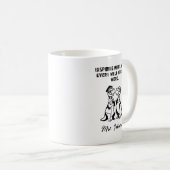 Inspiring Minds Well-Chosen Word Educator Design Kaffeetasse (VorderseiteRechts)