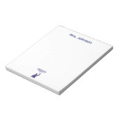 Inspiring Next Generation Great Scientists Design Notizblock (Rotiert)