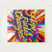 "Inspiring Resilience" Wandteppich (Vorderseite (Horizontal))