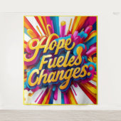 "Inspiring Resilience" Wandteppich (Vorderseite)