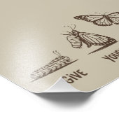 Inspiring Saying Gift Motivational Mental Health  Fotodruck (Ecke)