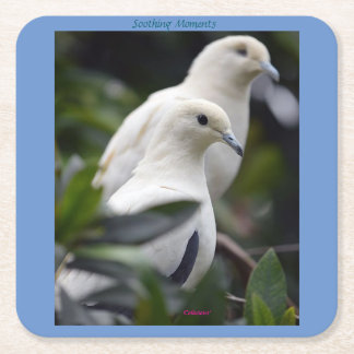 Inspiring Square Paper Coaster Rechteckiger Pappuntersetzer