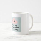 Inspiring Young Minds Every Day Cute Cloud Mug Kaffeetasse (VorderseiteRechts)