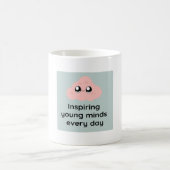 Inspiring Young Minds Every Day Cute Cloud Mug Kaffeetasse (Mittel)