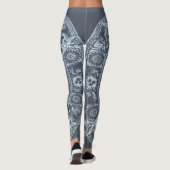 Inspirit Blau Leggings (Rückseite)