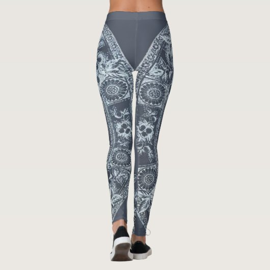 Inspirit Blau Leggings (Rückseite)