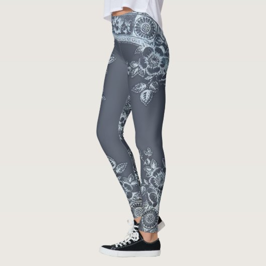 Inspirit Blau Leggings (Links)